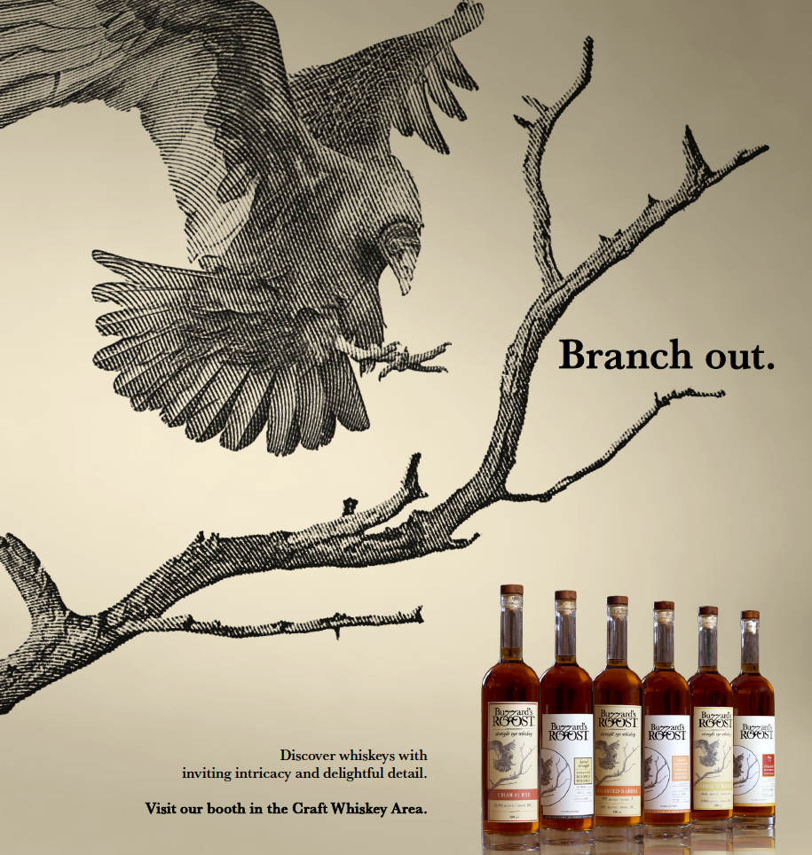 Buzzard's Roost Whiskey — Branch out.