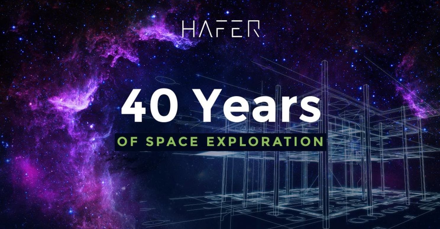 Hafer — 40 Years of Space Exploration.