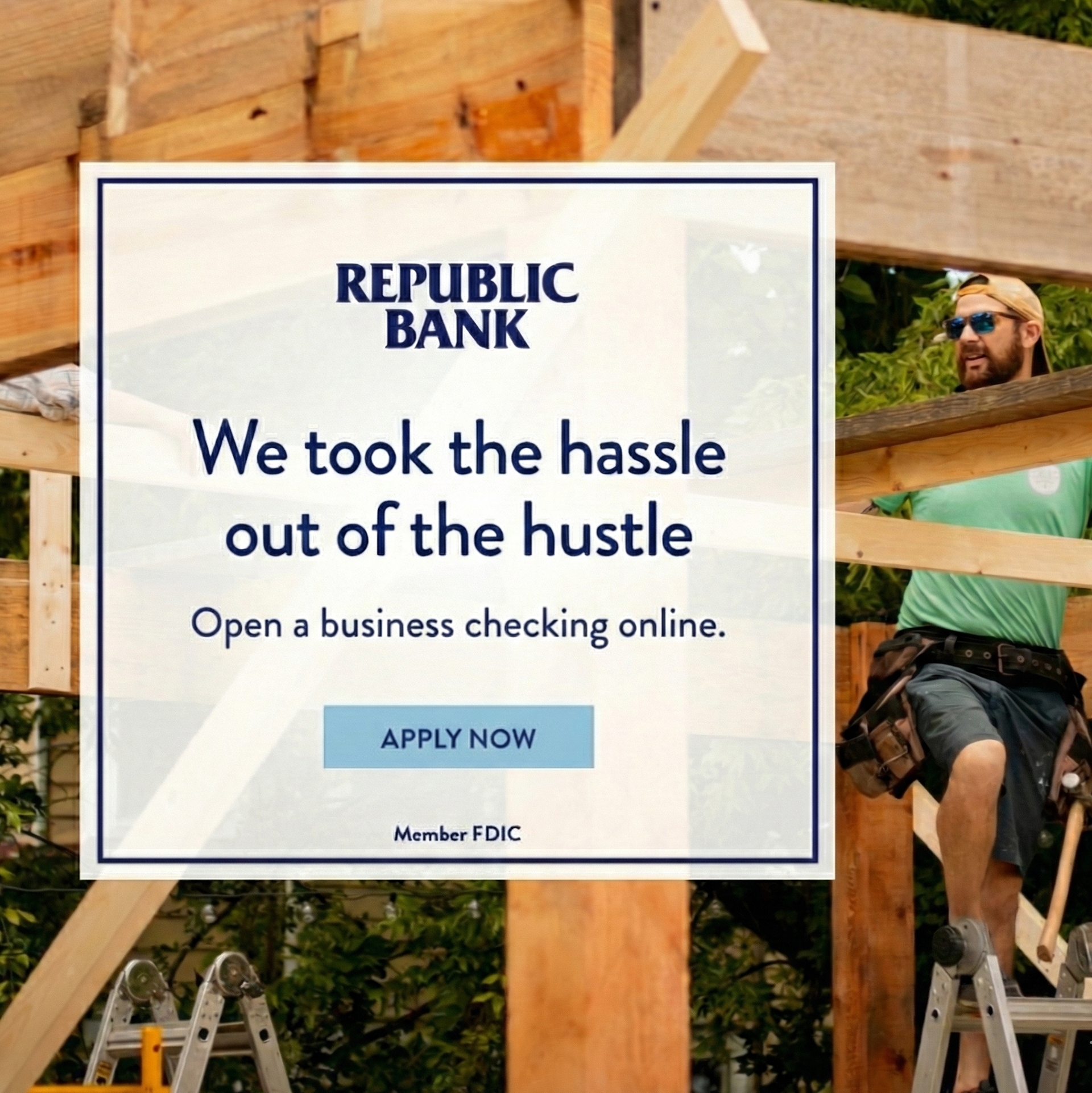 Republic Bank — We took the hassle out of the hustle.